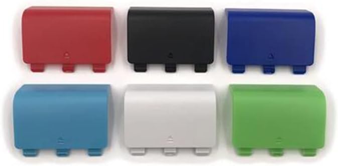 Colorful Battery Back Cover for Xbox Series S X Controller Battery Door Lid Pack Shell Replacement (Light Blue)